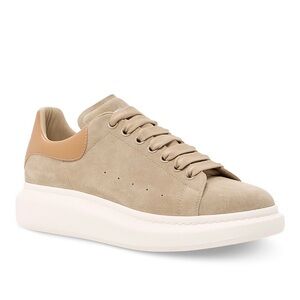 Alexander McQueen Beige and Tan Sneakers